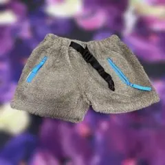 フリース素材 茶色半ズボン 110サイズ