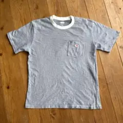 DANTON ポケット付き ボーダー Tシャツのサムネイル