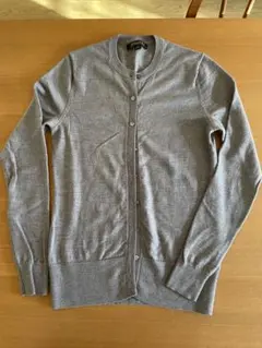 Brooks Brothers グレー ウール　カーディガン