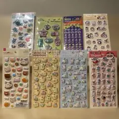 値下げ中！セリア　ダイソーシール　まとめ売り　8点セット