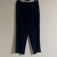 UNIQLO ドレープワイドクロップドパンツ　Lサイズ