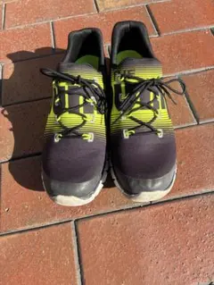 Reebok ランニングシューズ 黒/黄緑