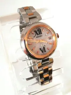 【電波ソーラー、美品】SEIKO　セイコー　ルキア　1B22-0AC0