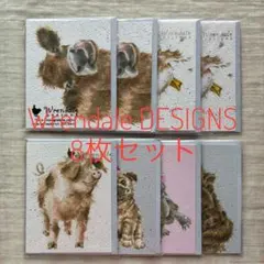 【新品未開封】Wrendale Designs メッセージカード 8枚セット