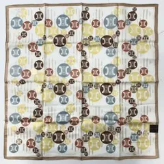 pandasan 様専用CELINE コットン スカーフ 58cm ベージュ