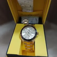 INVICTA ゴールド クロノグラフ腕時計のサムネイル