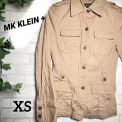 【MK KLEIN +】エムケークランプリュス シャツ XS 美品 麻入のサムネイル