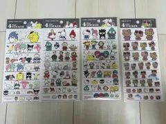 【サンリオ】4サイズステッカー　日焼けキティ　日焼けシリーズ　サンリオ