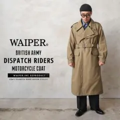 【極上】WAIPER.inc イギリス軍 モーターサイクルジャケット　36のサムネイル