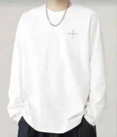 【新品】ホワイト 長袖 Tシャツ