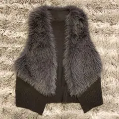 ⭐︎ RADIATE ラディエイト　ヤマダヤ　ファードッキングニットベスト超美品‼️