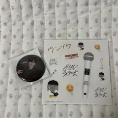 RIIZE ランダムトイ 缶バッジ クリアステッカー セット ウンソク