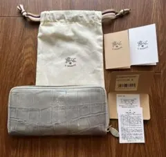 ILBISONTE クロコダイル イルビゾンテ長財布 ラウンドファスナー