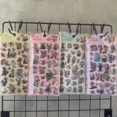 ズートピア　ぷくぷく　ボンボン　立体４枚セット