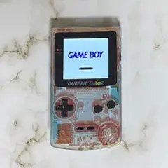 ゲームボーイカラー 2.6インチ IPS液晶化 本体 オーロラカラー