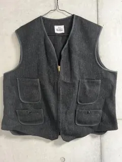 70s ヴィンテージ Woolrich ウールリッチ ウールベスト シンチバックのサムネイル