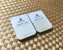 プレイステーション　メモリーカード　SONY純正品