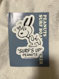 スヌーピー　ビッグステッカー　snoopy surf shop peanuts