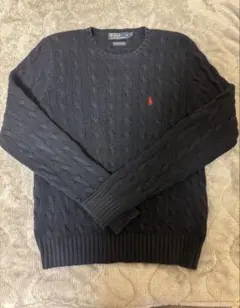 Polo by Ralph Lauren ポロケーブルニットセーター L