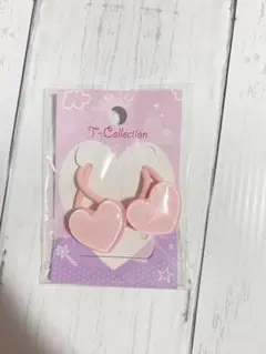 ハート型ヘアゴム