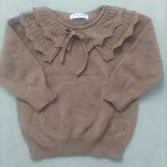 韓国子供服　Cattumbly Baby ブラウンセーター 80cm