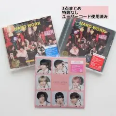 なにわ男子 HARD WORK CD