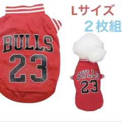 BaraRose BULLS 23 小型犬用ジャージ Lのサムネイル