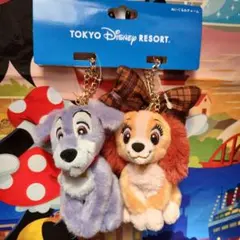 新作 ディズニー わんわん物語 レディ トランプ ぬいぐるみチャーム