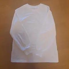 GU ホワイト 長袖 Tシャツ