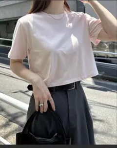 美品！半袖Tシャツ 2枚セット ホワイト ピンクのサムネイル