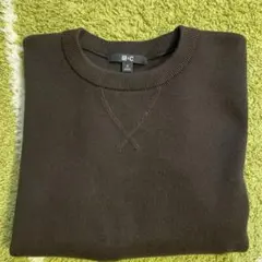 ユニクロ　スムースコットンクルーネックセーター　M