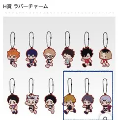 一番くじ ハイキュー!! ～全国への道～　H賞　ラバーチャーム