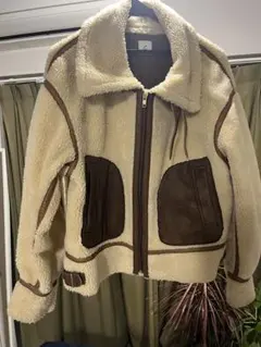 6 roku FAKE MOUTON B3 ブルゾン