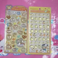 【正規品】 ポムポムプリン ボンボンドロップシールミニ うるちゅるPOPシール