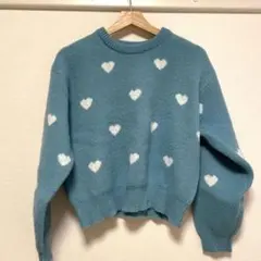 エヘカソポ　ehka sopo ニット　ハート