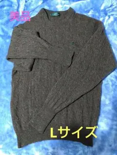 【美品‼️】U.S. POLO ASSN. ケーブルニットセーター L