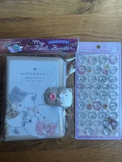 【24時間/匿名】ボンボンドロップシール ちいかわ シールバインダー 2点①