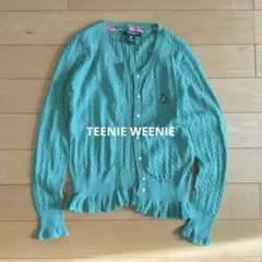 更に値下げ❗️TEENIE WEENIE キッズコットンカーディガン