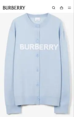 BURBERRY ロゴ クルーネック カーディガン 長袖のサムネイル