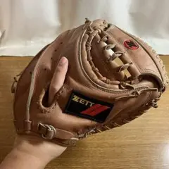 美津和タイガー 当時物 少年軟式野球用キャッチャーミット 未使用