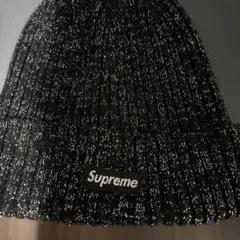 Supreme ニット帽 黒
