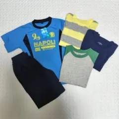 男の子　半袖　Tシャツ 130　スポーツウェア　ルームウェア　まとめ売り