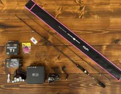 アジングセット　S602L 6ft 180cm アジングロッド　メバリングのサムネイル