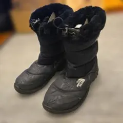 THE NORTH FACE ヌプシブーティー 花柄ブラック　25㎝