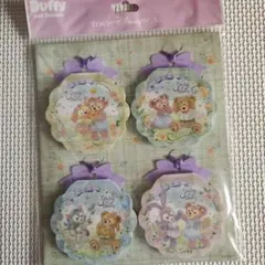 新品　ダッフィー　スプリングインブルーム　メモセット