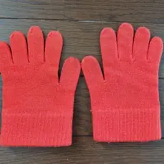 キッズ用 赤色 手袋