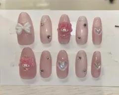 ネイルチップ マイメロディネイルチップ サンリオネイルチップ