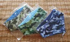 スタイ 3枚セット 迷彩 デニム(8)