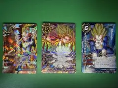 ミラクルカードダス　ミラバト　ドラゴンボール　孫悟空　ベジータ　超Ω 神Ω UR