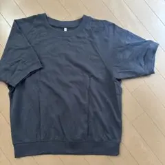 値下げ　無印良品　ダークグレー 半袖 Tシャツ Mサイズ